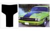 Picture of 1970 1971 Dodge Challenger Hood Blackout Stripe Kit w/o R/T Logo