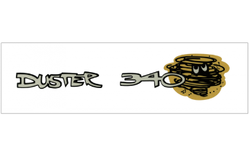 Show details for 1970 1971 1972 Plymouth Duster 340 Dust Cloud Tail Panel Decal Picture of 1970 1971 1972 Plymouth Duster 340 Dust Cloud Tail Panel Decal