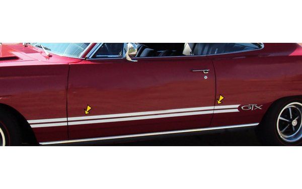Picture of 1968 Plymouth GTX Lower Body Stripe Kit