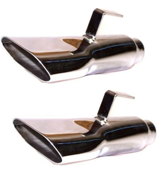 Picture of 1968 1969 1970 Plymouth Road Runner GTX Stainless Steel Exhaust Tips
