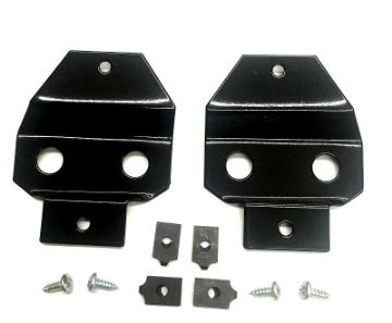 Show details for 1971 Plymouth Cuda Barracuda Spoiler Under Deck Lid Reinforcement Brackets Picture of 1971 Plymouth Cuda Barracuda Spoiler Under Deck Lid Reinforcement Brackets