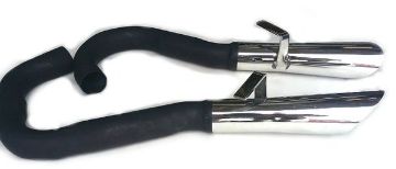 Show details for 1970 Cuda AAR and Challenger T/A Stainless Steel Exhaust Tips Extensions Picture of 1970 Cuda AAR and Challenger T/A Stainless Steel Exhaust Tips Extensions