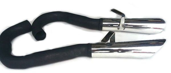 Picture of 1970 Cuda AAR and Challenger T/A Stainless Steel Exhaust Tips Extensions