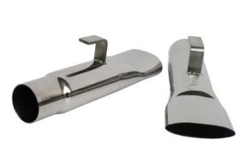 Show details for 105-S25 Mopar 1968-70 Plymouth Roadrunner, GTX 2-1/2" Stainless Steel Exhaust Tips Picture of 105-S25 Mopar 1968-70 Plymouth Roadrunner, GTX 2-1/2" Stainless Steel Exhaust Tips