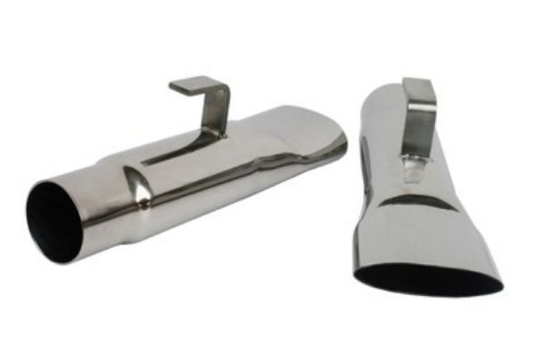 Picture of 105-S25 Mopar 1968-70 Plymouth Roadrunner, GTX 2-1/2" Stainless Steel Exhaust Tips