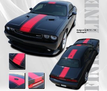 Show details for 2011 2012 2013 2014 Dodge Challenger Finish Line Stripe Kit Picture of 2011 2012 2013 2014 Dodge Challenger Finish Line Stripe Kit