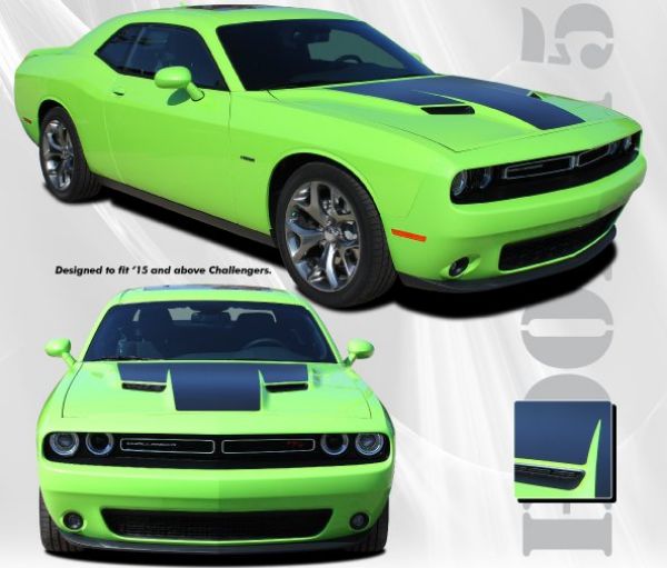 Picture of 2015 Dodge Challenger Challenge Hood '15 Stripe Kit