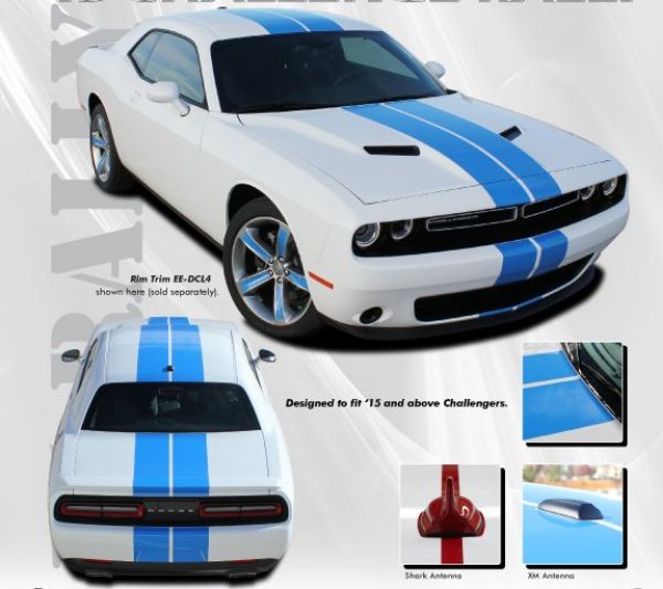 Picture of 2015 Dodge Challenger '15 Challenge Rally Stripes Kit