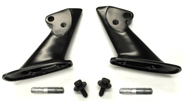 Picture of 1970 1971 Mopar Go Wing Gull Wing Rear Spoiler Pedastals Mounting Feet Die Cast Aluminum