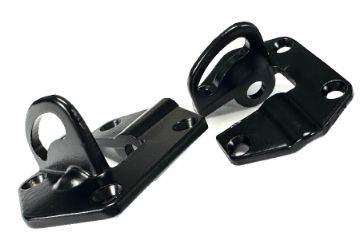 Show details for 1971 Gull Wing Spoiler Stanchion Attachment Brackets Horseshoe Picture of 1971 Gull Wing Spoiler Stanchion Attachment Brackets Horseshoe