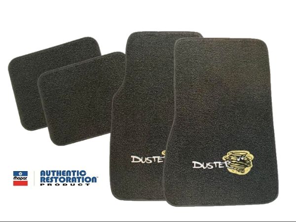 Picture of 1970-1976 Plymouth Duster 4 piece Floor Mats with Logos