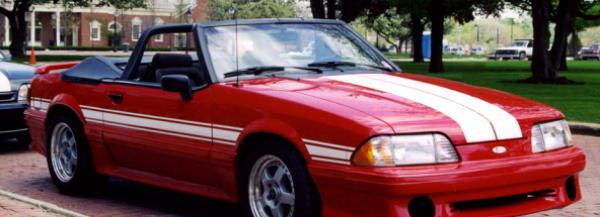 Picture of 1987-93 SAAC Mustang Dual Lemans Stripes - Hatchback - LX Spoiler