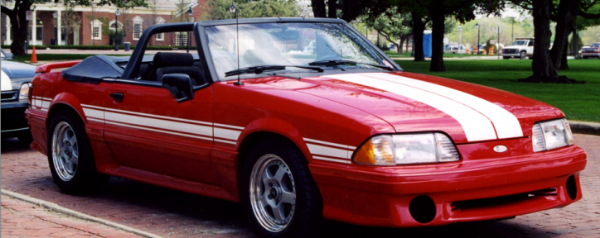 Picture of 1987-93 SAAC Mustang Triple Racing Mid Body Side Stripes