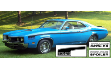 Show details for 1971 Mercury Cyclone Spoiler Side Stripe Kit Picture of 1971 Mercury Cyclone Spoiler Side Stripe Kit