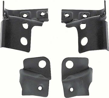 Show details for 1967-68 Camaro Outer Rear Bumper Bracket Set  Picture of 1967-68 Camaro Outer Rear Bumper Bracket Set
