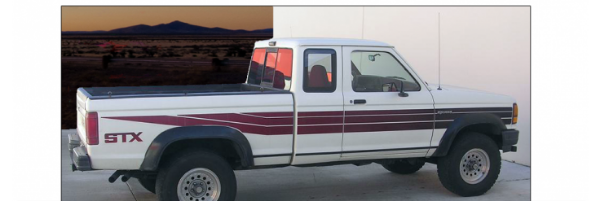 Picture of 1989 Ford Ranger SXT Side Stripe Kit
