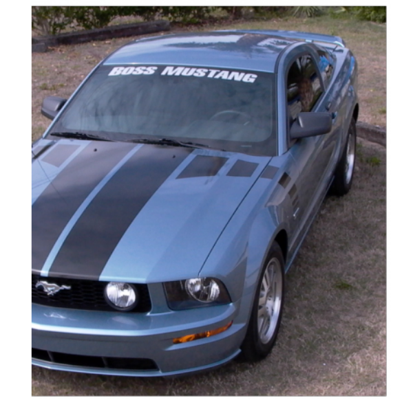 Picture of 2005-09 Mustang Hood Fader Decal Kit - Faders Only