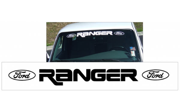 Picture of Ford Ranger with Ovals Windshield Decal