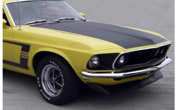 Picture of 1969 Mustang Boss 302 Hood Paint Stencil