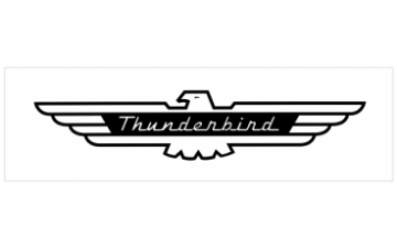 Show details for Ford Thunderbird Name Decal - 5" x 24" Picture of Ford Thunderbird Name Decal - 5" x 24"
