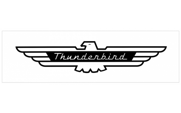 Picture of Ford Thunderbird Name Decal - 5" x 24"