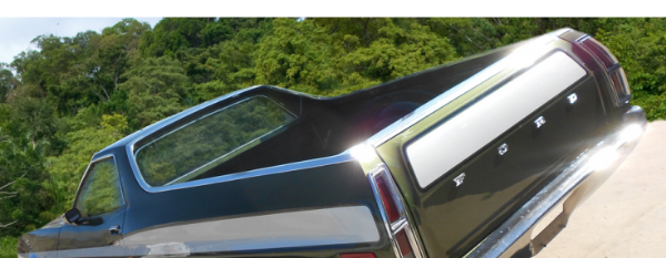 Picture of 1972 Ford Ranchero GT - Upper Side and Tailgate Stripe Kit - Two Color