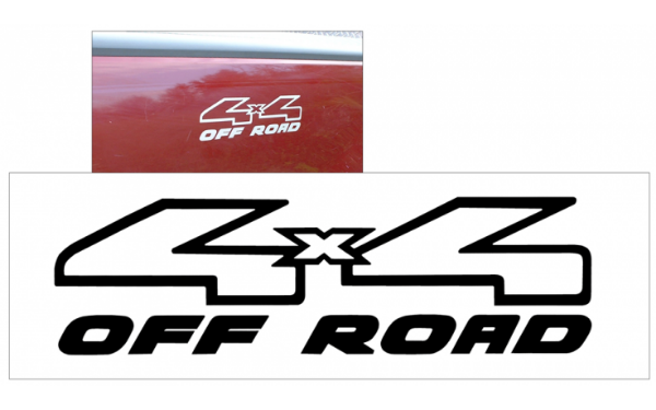 Picture of Ford Truck 4x4 Off Road Decal - 3.5" x 12"