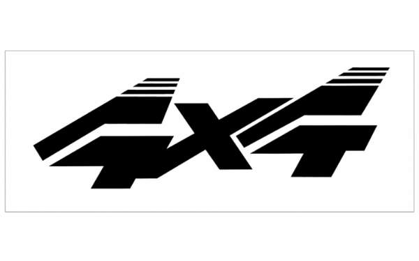 Picture of Ford Truck 4x4 Off Road Decal - 5" x 12"