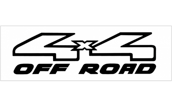 Picture of Ford Truck 4x4 Off Road Decal - 2.5" x 7.8"