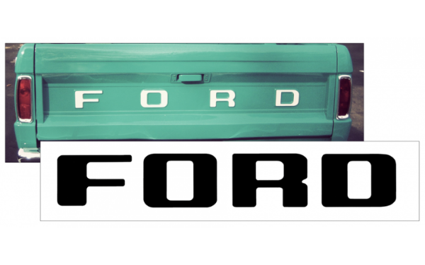 Picture of 1980-89 Ford Ranger Tailgate Letter Decal Set - FLAIRSIDE