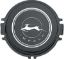 Show details for 1964 Impala Horn Cap Emblem  Picture of 1964 Impala Horn Cap Emblem