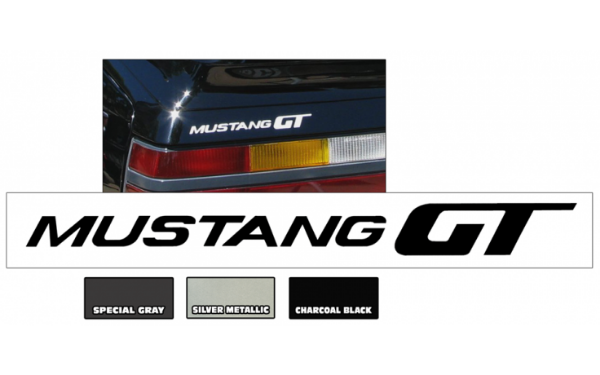 Picture of 1985-86 Mustang GT Trunk Lid Decal - 1" Tall