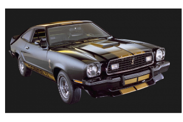 Show details for 1975-77 Cobra II Dual Over The Car Stripes - Premium Picture of 1975-77 Cobra II Dual Over The Car Stripes - Premium