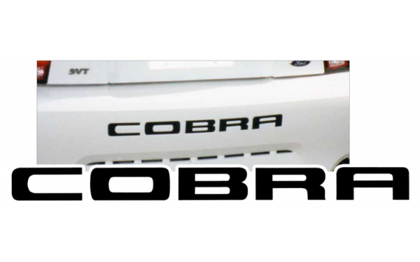 Picture of 2001-02 Mustang Cobra Embossed Bumper Letters