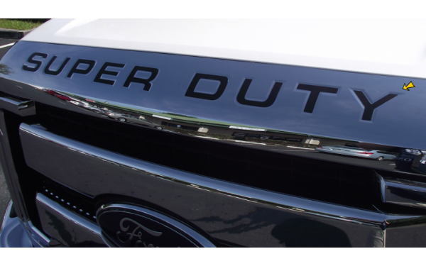 Picture of 2008-15 Ford SUPER DUTY Embossed Grill Letters