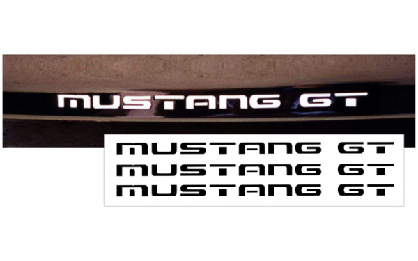 Picture of 1987-1993 Mustang Embossed Bumper Letters - GT or LX Models