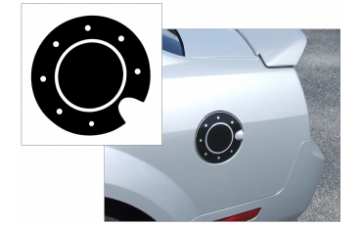 Show details for 2005-09 Mustang Fuel Door Accent Decal Picture of 2005-09 Mustang Fuel Door Accent Decal