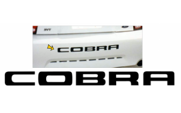 Show details for 1996-2000 Mustang Cobra Embossed Bumper Letters Picture of 1996-2000 Mustang Cobra Embossed Bumper Letters