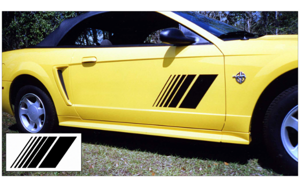 Picture of Mustang Fader Decal Set - No Name