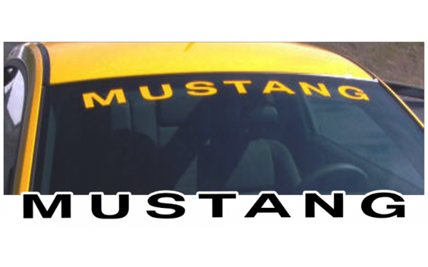 Picture of Mustang Windshield Decal 2.75" x 40"