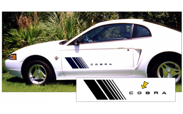 Picture of Mustang Fader Decal Set - Cobra Name