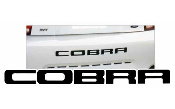 Picture of 2003-04 Mustang Cobra Embossed Bumper Letters