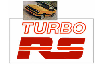 Show details for 1979-84 Mercury Capri Turbo RS Decal Picture of 1979-84 Mercury Capri Turbo RS Decal