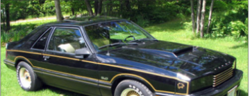 Show details for 1983 Mercury Capri Black Magic Stripe Kit Picture of 1983 Mercury Capri Black Magic Stripe Kit