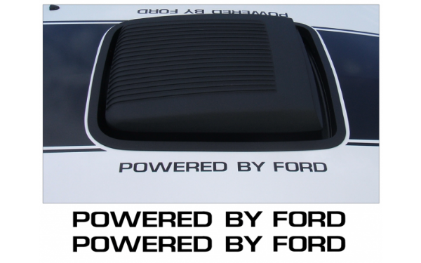 Picture of Powered By Ford Accent Decal Set