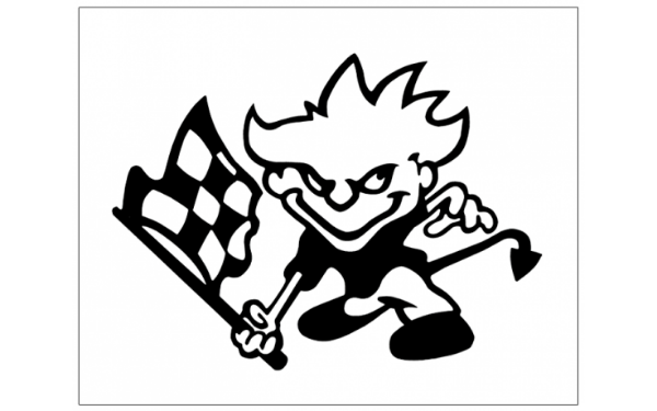 Picture of Starter Devil Decal - 13" x 17"