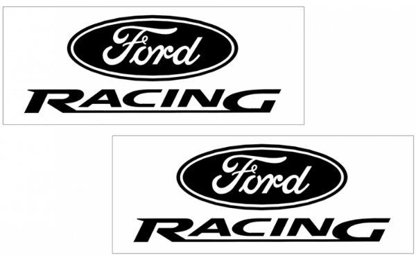 Picture of Ford Racing Decal Set - 3" x 8"