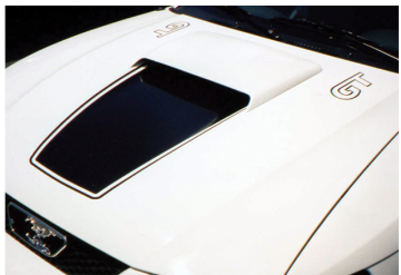 Show details for 1999-04 Mustang Square Nose Hood Decal with Pinstripe & GT Decals Picture of 1999-04 Mustang Square Nose Hood Decal with Pinstripe & GT Decals