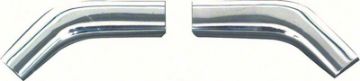 Show details for 1967-69 Camaro / Firebird Roof Drip Corner Moldings  Picture of 1967-69 Camaro / Firebird Roof Drip Corner Moldings