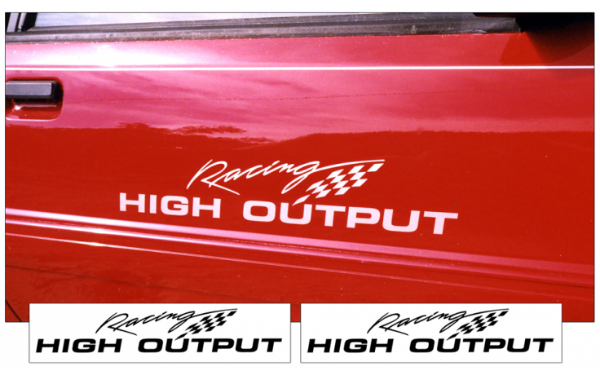 Picture of High Output Racing Decal Set